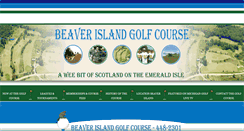Desktop Screenshot of beaverislandgolf.com